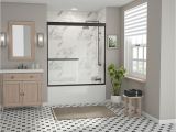 Bathtubs Doors 3 Coastal Shower Doors Paragon 3 16b Series 60 In X 57 In