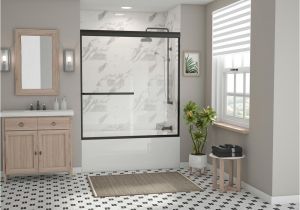 Bathtubs Doors 3 Coastal Shower Doors Paragon 3 16b Series 60 In X 57 In