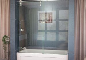 Bathtubs Doors 5 Dreamline Enigma Z 56 to 59 In W X 62 In H Frameless