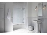 Bathtubs Doors 8 Kohler Revel 59 5 8 In X 55 1 2 In Frameless Sliding Tub