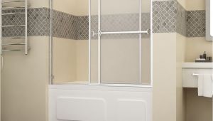 Bathtubs Doors A Sunny Shower 60" bypass Sliding Bathtub Glass Doors Framed
