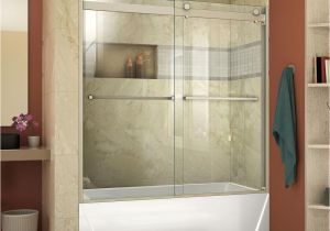 Bathtubs Doors E Dreamline Essence H 60 In X 60 In Frameless bypass Tub