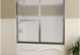 Bathtubs Doors L Maax 60" Mika 3 16" Two Panel Framed Glass Sliding Shower