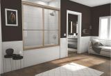 Bathtubs Doors N Coastal Shower Doors Newport Series 54 In X 55 In Framed