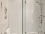 Bathtubs Doors N White Bathroom with Glass Door that Opens for In Bathtub Ideas