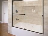 Bathtubs Doors X Basco Classic 56 In X 56 In Semi Framed Sliding Tub Door