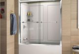 Bathtubs Doors X Dreamline Aqua 48 In X 58 In Semi Framed Pivot Tub and