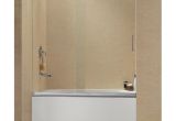 Bathtubs Doors Y Dreamline Mirage 56 to 60 Inch Frameless Sliding Tub Door