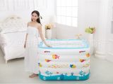 Bathtubs for A Newborn New Born Baby Portable Bath Tub Kid Inflatable Thickening