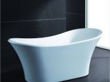 Bathtubs for Large Bathroom 71" Bathroom White Color Acrylic Luxury Freestanding
