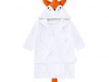 Bathtubs for Long Babies Pureborn Baby Bathrobe Cute Animal Fox Hooded Bath towel