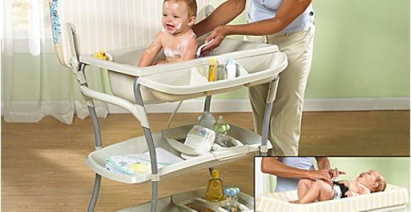 Bathtubs for New Baby Primo Euro Spa Baby Bath Tub and Changing Table Baby