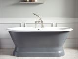 Bathtubs for Sale at Lowe's 66" Henley Cast Iron Double Ended Pedestal Tub 7" Rim