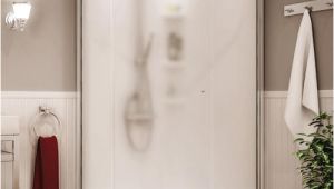 Bathtubs for Sale at Menards Maax Begonia™ 36" Neo Angle Shower Kit Vapor Glass at