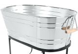 Bathtubs for Sale Bunnings Oval Double Wall Stainless Steel Beverage Tub X 1 Metal