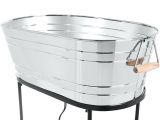 Bathtubs for Sale Bunnings Oval Double Wall Stainless Steel Beverage Tub X 1 Metal