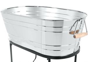 Bathtubs for Sale Bunnings Oval Double Wall Stainless Steel Beverage Tub X 1 Metal