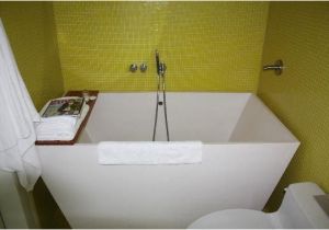 Bathtubs for Small Bathrooms Do Exist Deep soaking Tub for Small Spaces Bathroom