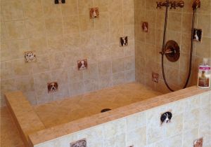 Bathtubs for Small Dogs Dog Bath Built In Stairs and Elevated Bath for Doggie
