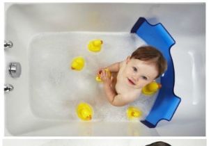 Bathtubs for toddlers Babydam Bathtub Divider Turns Your Family Bathtub Into Your Babys