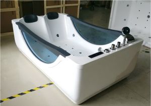 Bathtubs for Two with Jets Big Two Person Jetted Bathtub Whirlpool Air Massage Heater