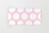 Bathtubs Large 6 Polka Dots Pink Hand & Bath towel by Jsdavies
