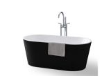 Bathtubs Large K Black & White Freestanding Bathtub Vu816 Style Bathroom