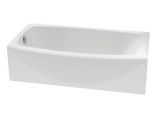 Bathtubs Left Drain American Standard Ovation 5 Ft Left Hand Drain Bathtub In