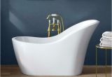 Bathtubs Luxury 0 1520mm Freestanding Slipper Bath Modern Bathroom Acrylic
