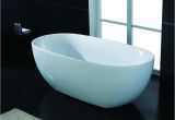 Bathtubs Luxury 1 67" Modern Bathroom White Acrylic Freestanding Luxury