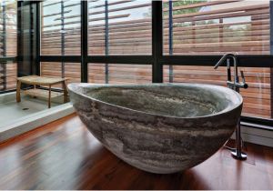 Bathtubs Made Of 30 Stone Bathtubs that Will Rock Your Bathroom In