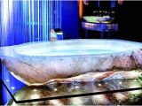 Bathtubs Made Of Crystal Bathtub Designed by Baldi Made Out Of A Single