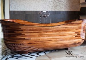 Bathtubs Modern 2 Wooden Bathtubs for Modern Interior Design and Luxury