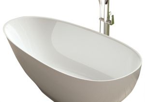 Bathtubs Modern 4 Adm Adm White Stand Alone solid Surface Stone Resin