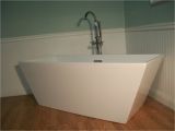 Bathtubs Modern 4 M 1018 64" Modern Free Standing Bathtub & Faucet Clawfoot
