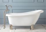 Bathtubs Modern 8 Edwin Acrylic Slipper Tub Modern Feet Bathroom