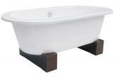 Bathtubs Modern 8 Freestanding Bathtubs Cast Iron Double Pedestal Desk