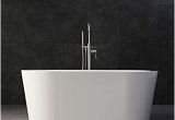 Bathtubs Modern 8 Woodbridge 59" Acrylic Freestanding Bathtub Contemporary