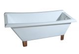 Bathtubs Modern 9 Aqua Eden Modern 5 6 Ft Acrylic Slipper Clawfoot Non