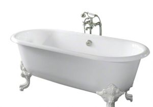 Bathtubs Modern 9 Kallista Croquet White Circe Cast Iron Claw Foot Bathtub