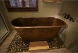 Bathtubs Modern H Premier Copper Products 72" X 28" Hammered Copper Modern