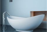 Bathtubs Modern I Modern Lavasca Mini Freestanding soaker Bathtub
