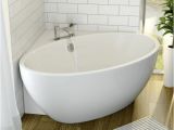 Bathtubs Modern X Luxury Corner Freestanding White Bath Tub 1270mm X 1270mm