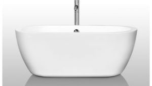 Bathtubs Not Acrylic Wyndham Collection Wcobt Bntrim White Brushed