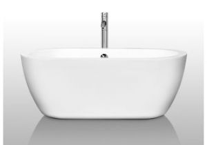 Bathtubs Not Acrylic Wyndham Collection Wcobt Bntrim White Brushed