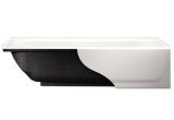 Bathtubs Porcelain On Steel Bootz 5 White Porcelain Steel soaking Bath Tub Slip