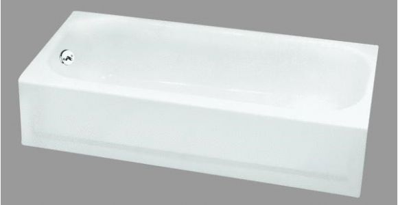 Bathtubs Porcelain On Steel Porcelain Enameled Steel Bathtub