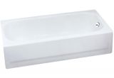 Bathtubs Porcelain On Steel Porcelain Enameled Steel Bathtub Walmart