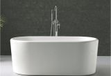 Bathtubs Smaller Than 60 Loire 28 X 67 Oval Acrylic Freestanding soaker Bathtub