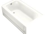 Bathtubs soaking 0 Kohler K 1150 La 0 Bancroft 5 Bath with Integral Apron